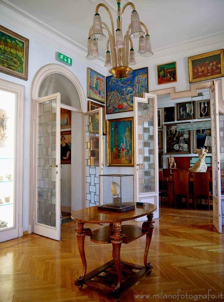 Milano - Sala all'interno della Casa Museo Boschi di Stefano